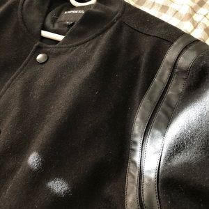 SLP inspired Express wool blend jacket